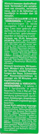 Puressentiel Respi Sinus E x pres.Spray Nas.Bio 15 ml
