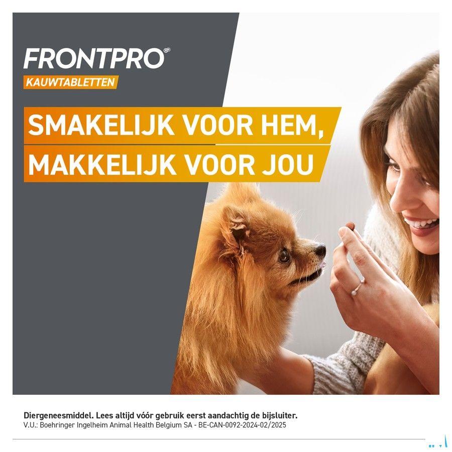 Frontpro 68Mg >10-25Kg Hond Kauwtabl 3