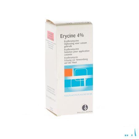 Erycine 4 % Oplossing Application Cutanee 100 ml