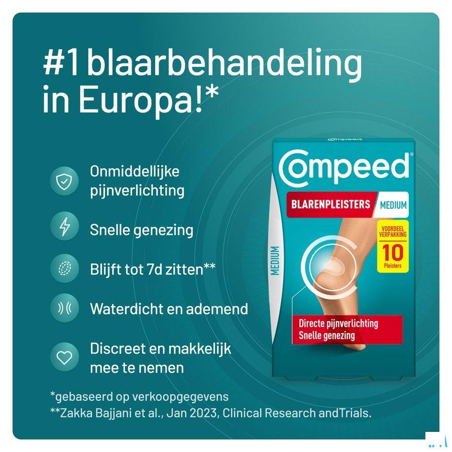 Compeed Blarenpleisters Medium Voordeelverpak. 10