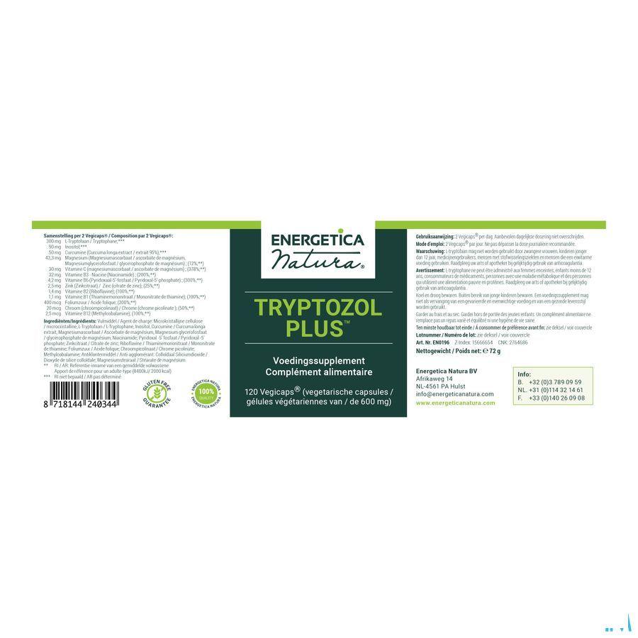 Tryptozol Plus 120 vegicaps  -  Energetica Natura