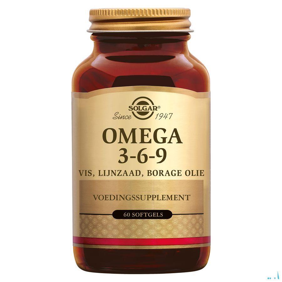 Solgar Omega 3-6-9 Softgel 60  -  Solgar Vitamins