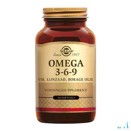 Solgar Omega 3-6-9 Softgel 60  -  Solgar Vitamins