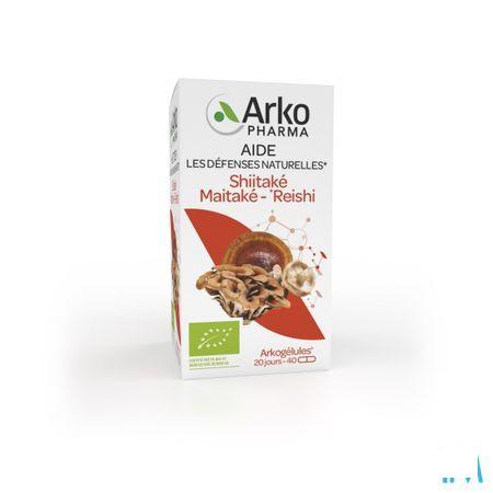 Arkogelules Shiitake Maitake Reishi Bio Caps 40