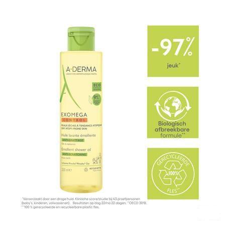 Aderma Exomega Control Olie Emolierend Tube 200 ml  -  Aderma