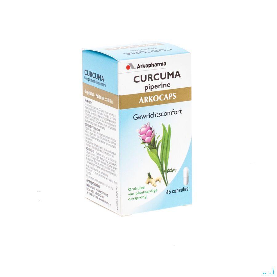 Arkogelules Curcuma Vegetal 45  -  Arkopharma