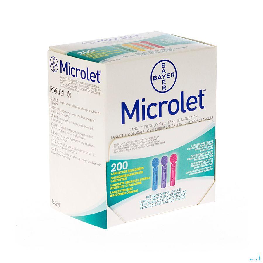 Microlet Lancettes Ster Couleur 200