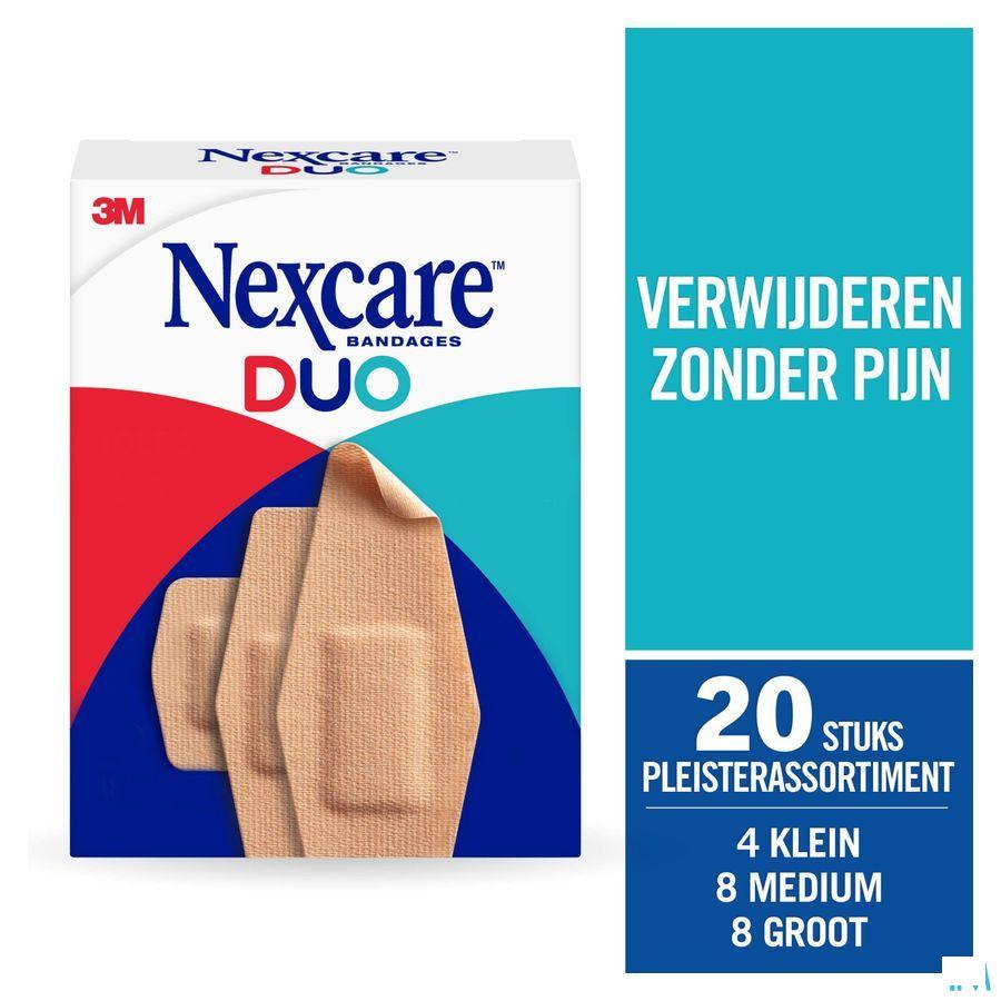 Nexcare 3M Duo Pansement Assortiment 20  -  3M