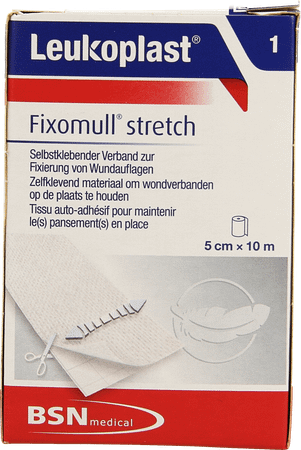 Fixomull Stretch 5cmx10m 1 Leukoplast