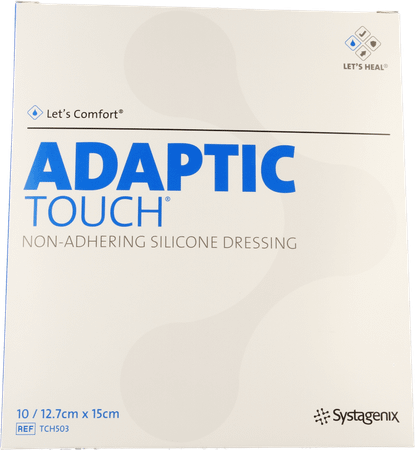 Adaptic Touch Pansement Silicone 12.7X15cm 10 Tch503