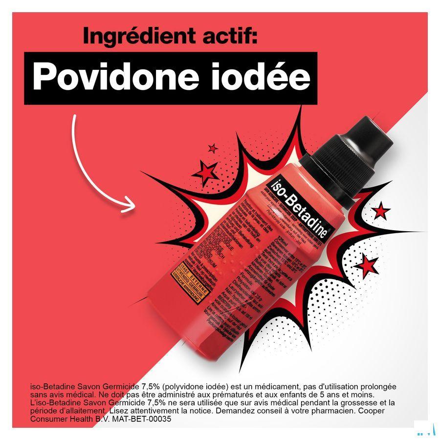 Iso Betadine Germicide Zeep 7,5% 125 ml