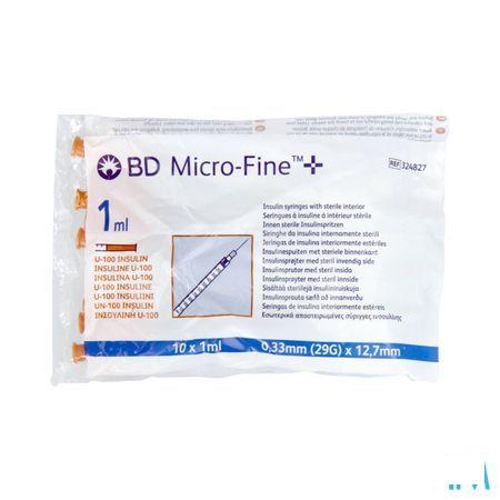 Bd Microfine+ Ser.Ins. 1,0  ml 29G 12,7Mm 100 324827
