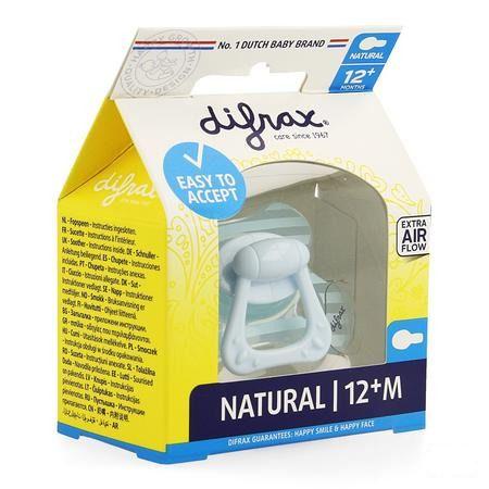 Difrax Fopspeen Natural 12 + M  -  Difrax