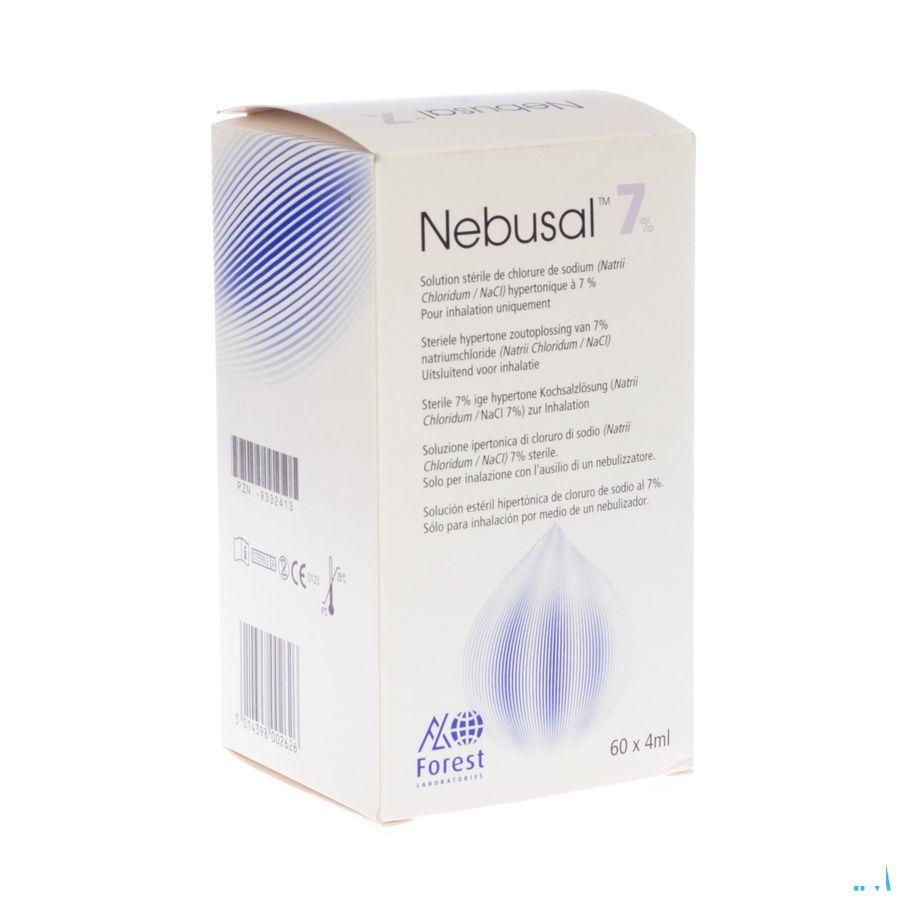 Nebusal 7% Nacl Ampoule 60x4 ml 