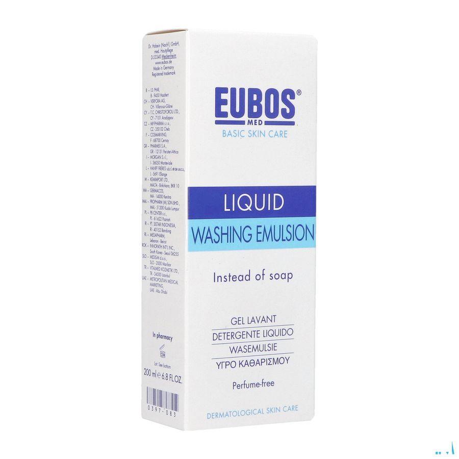 Eubos Zeep Vloeibaar Blauw N/parf 200 ml  -  I.D. Phar