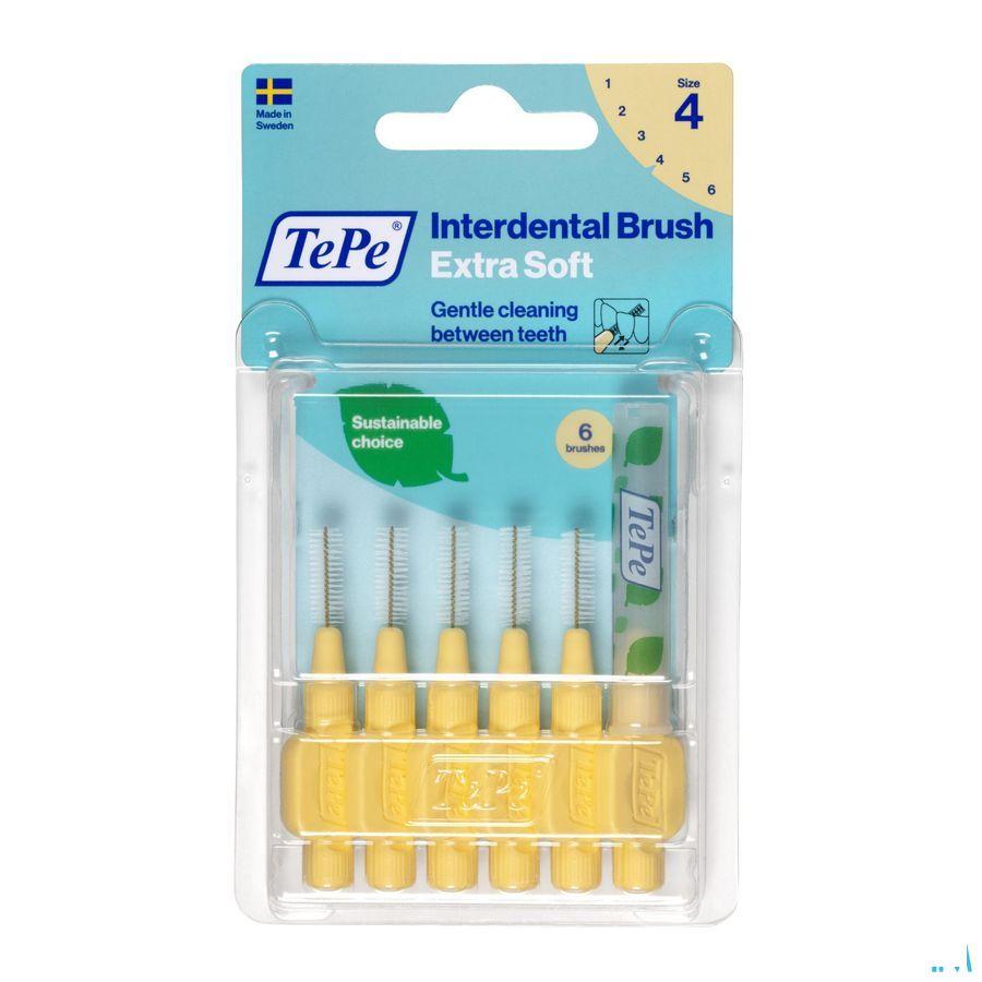Tepe Interdental Brush 0,70mm Yellow X-soft 6