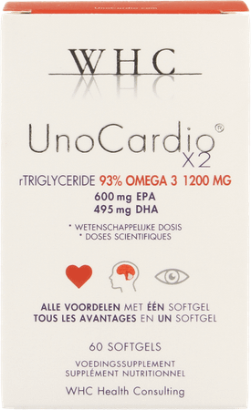 Unocardio X2 Softgels 60