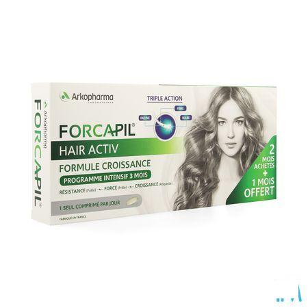 Forcapil Hair Activ Tabletten 3x30 3 Maand  -  Arkopharma