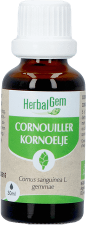 Herbalgem Kornoelje Bio 30 ml