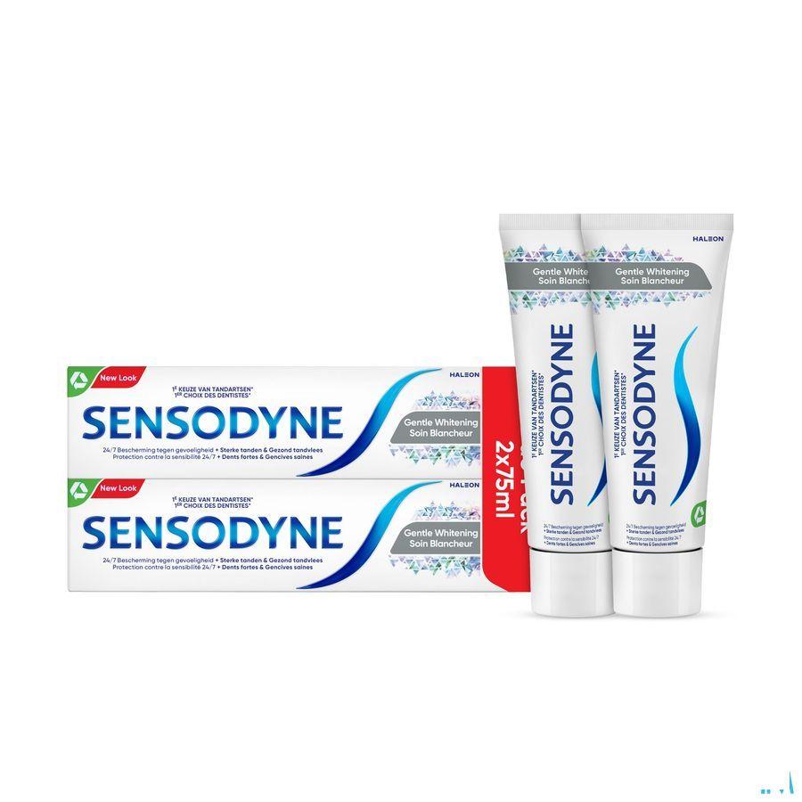 Sensodyne Soin Blancheur Dentifrice Tube 2 x 75 ml