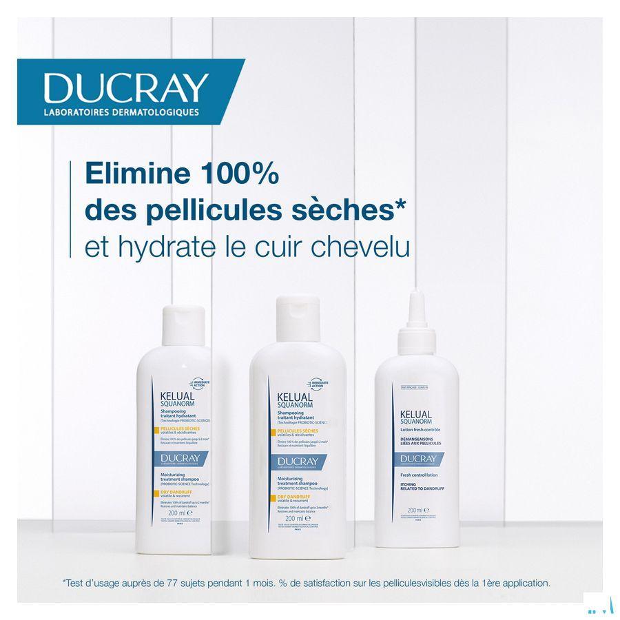 Ducray Kelual Squanorm Shampoo Droge Schilfers 200 ml