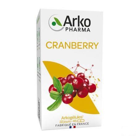 Arkogelules Cranberryne Vegetal 45  -  Arkopharma