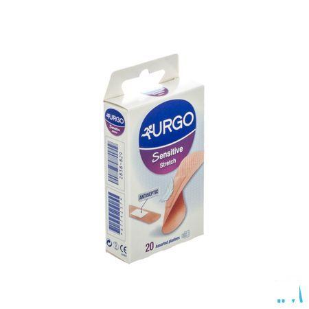 Urgo Sensitive Pansement Stretch 20x72mm + 20x40mm 20  -  Urgo Healthcare