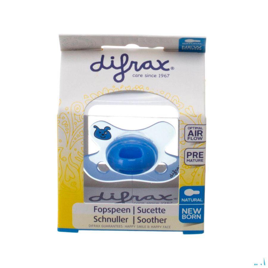 Difrax Fopspeen Natural Newborn  -  Difrax
