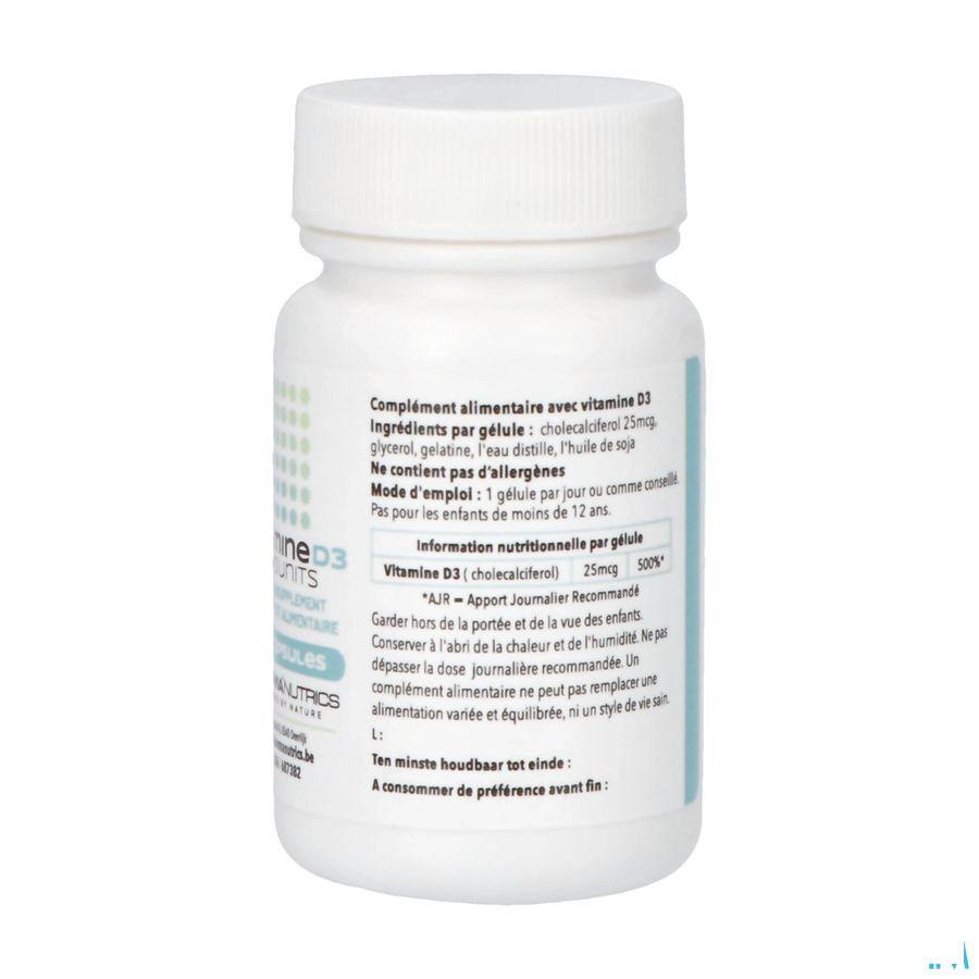 Vit D3 Capsule 60 Pharmanutrics  -  Pharmanutrics