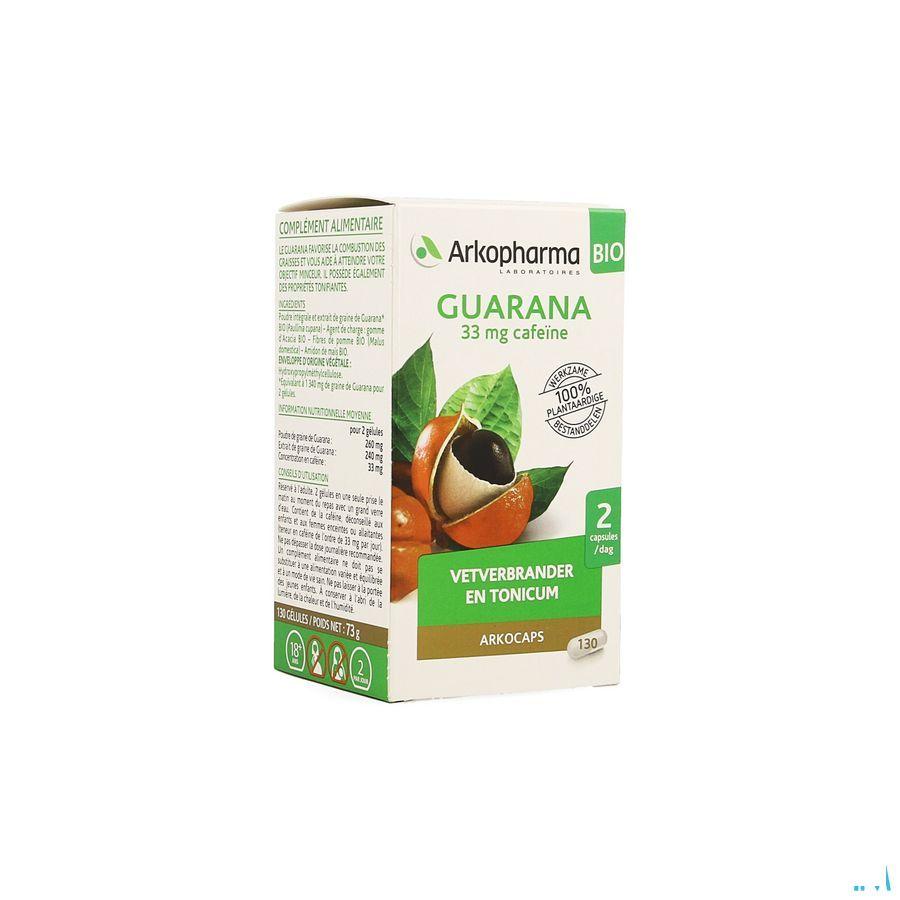 Arkocaps Guarana Bio Capsule 130  -  Arkopharma