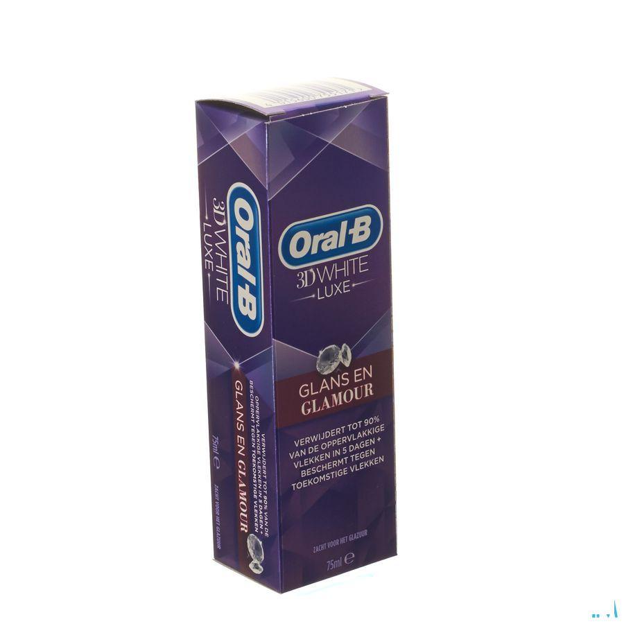 Oral B Dentifrice White Luxe Glamorous Shine