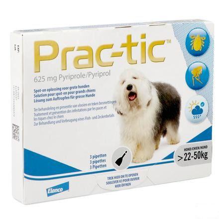 Prac-tic Spot-on Anti vlo-teek Grote Hond .1x3