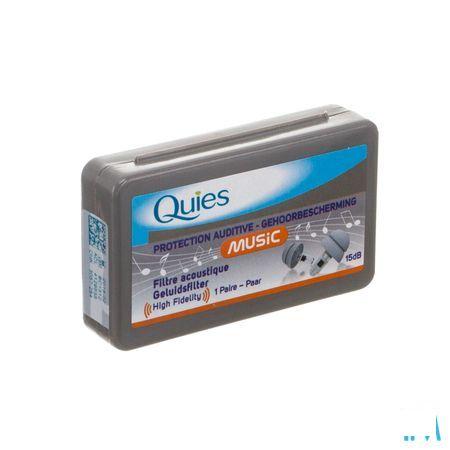Quies Oordoppen Music 1 Paar  -  Quies