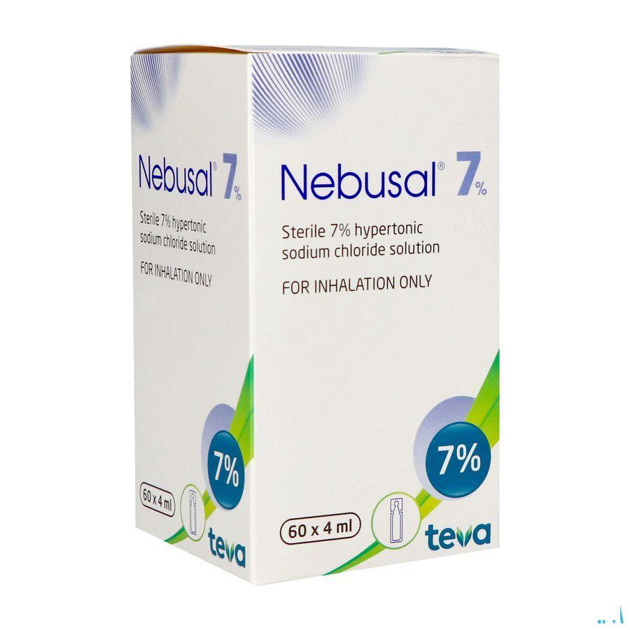 Nebusal 7% Nacl Ampullen 60x4 ml 