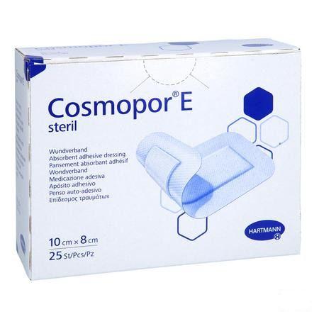 Cosmopor E Latexfree 10x8cm 25 P/s  -  Hartmann