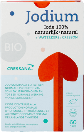 Cressana Bio Jodium+Chlorella+Cresson Font.Caps 60