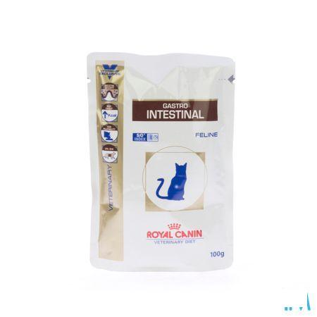 Vdiet Gastro Intestinal Feline (pouch) 12x100 gr  -  Royal Canin