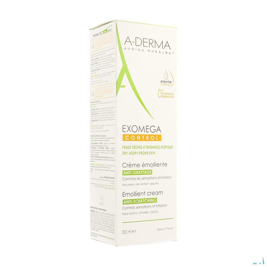 Aderma Exomega Control Creme Emollient Tube 200 ml  -  Aderma