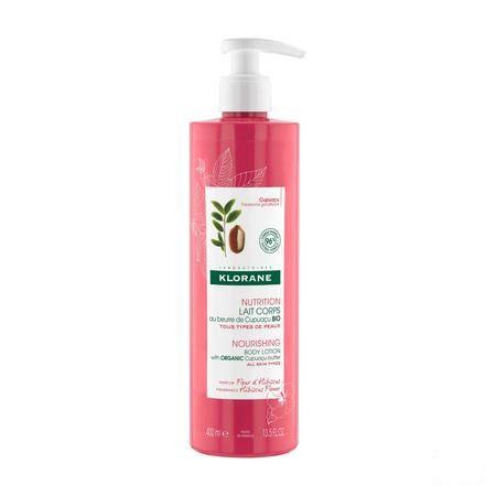 Klorane Lichaam Melk Hibiscusbloem 400 ml