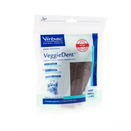 Veggiedent Xs Chien >5kg Lamelles A Macher 15