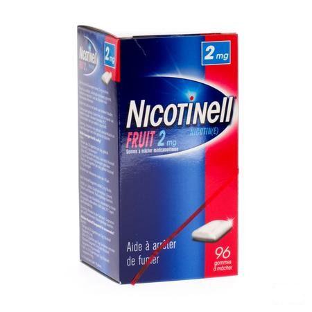 Nicotinell Fruit Gomme Macher-kauwgom 96x2 mg