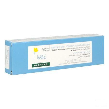 Klorane Baby Eryteal Creme Luierwissel 75 gr