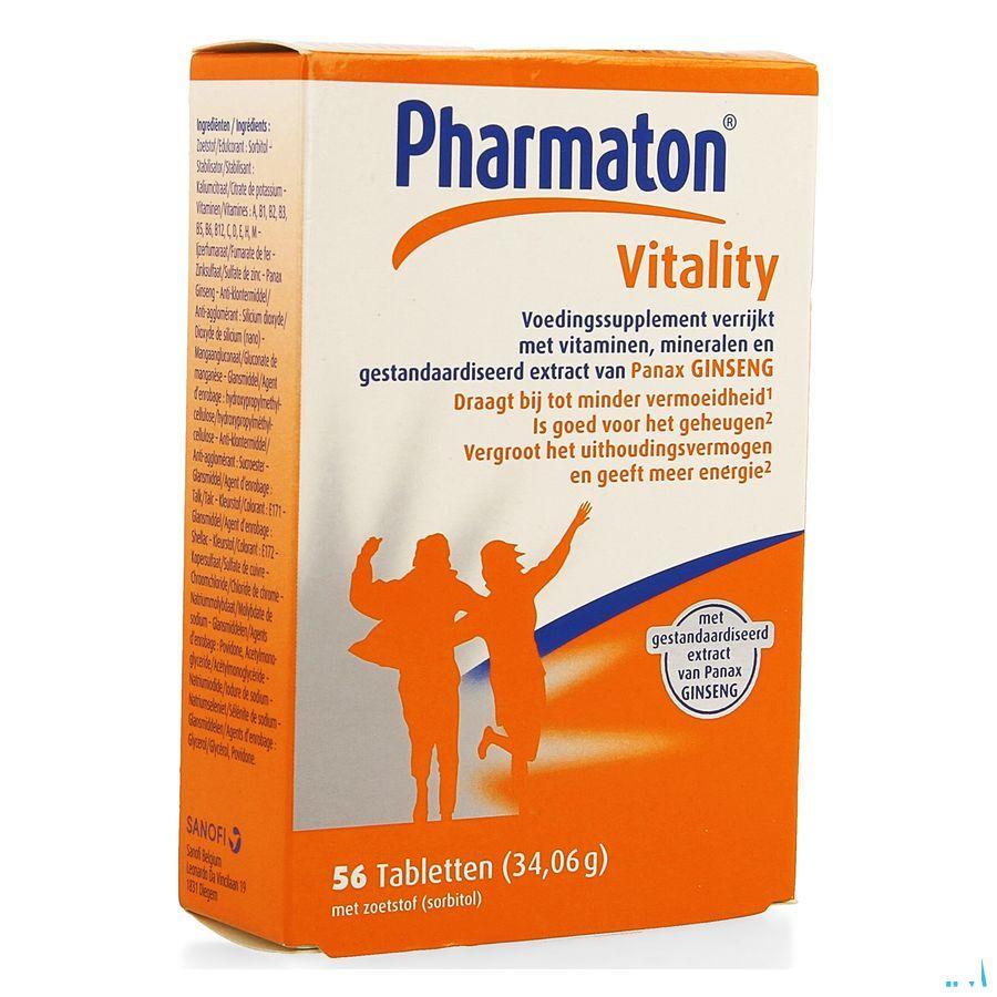 Pharmaton Vitality Comprimes 56