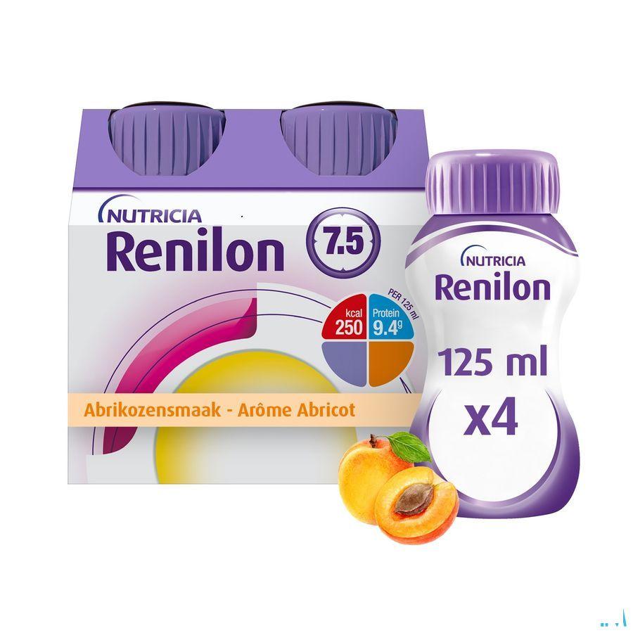 Renilon 7.5 Abrikoos 4X125 ml