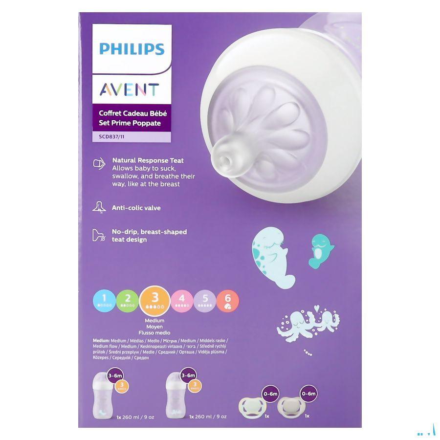 Philips Avent Natural 3.0 Starterset Zuigfles 2