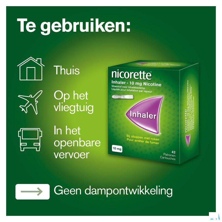 Nicorette Inhaler 10 mg 42 + mondstuk