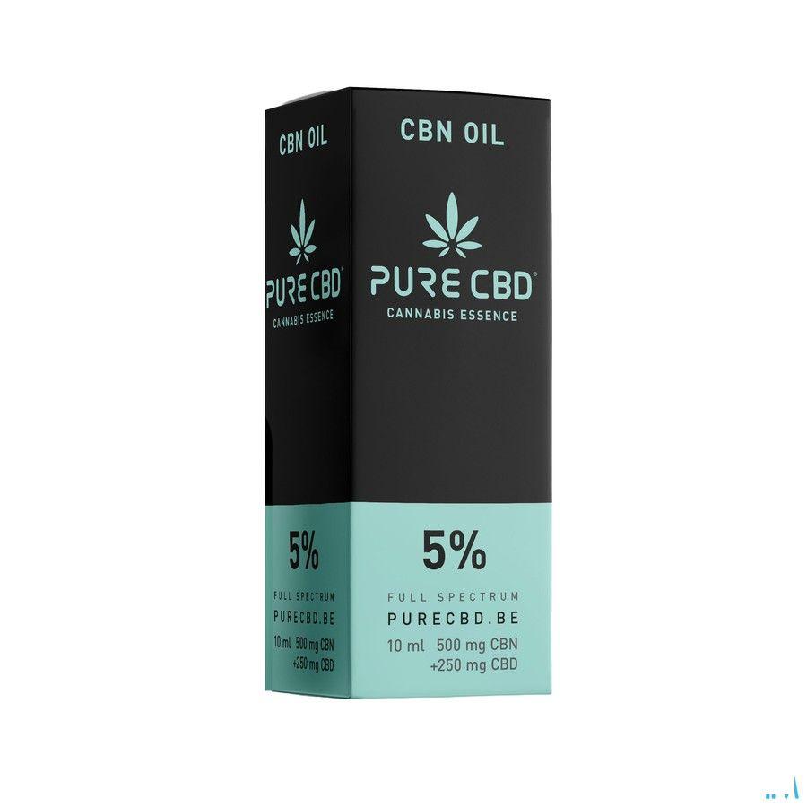 Pure Cbd 250 mg Cbn 500 mg Oil Full Spectrum 5% 10 ml
