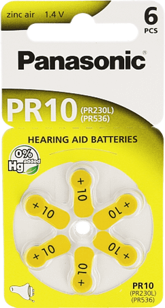 Panasonic Batterie Appareil Oreille Pr 230H 6