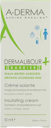 Aderma Dermalibour + Barrier Creme Isolerend 50 ml  -  Aderma