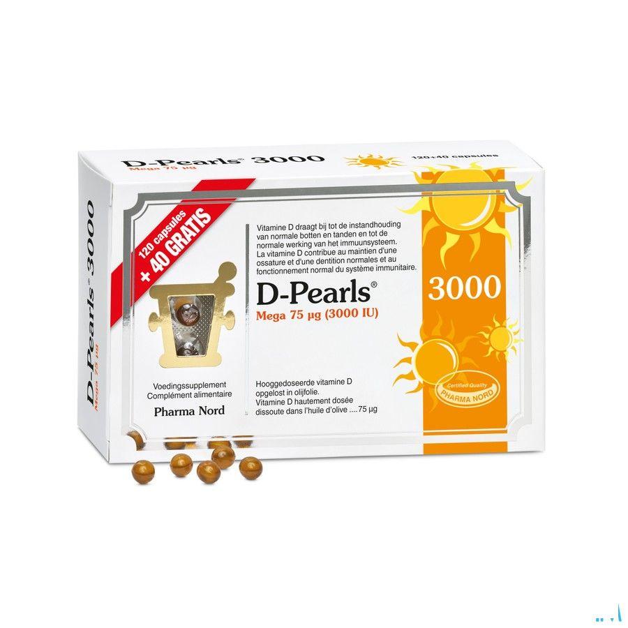 D-Pearls 3000 Caps 120+40